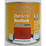 DurAcryl Buntlack seidenmatt Feuerrot 375 ml