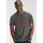 delmao T-Shirt DELMAO, Herren, Gr. S (44/46), schwarz (anthrazit melange), Single Jersey, Obermaterial: 60% Baumwolle, 40% Polyester, bedruckt, normal, Rundhals, Shirts T-Shirt, Kurzarm, lässige Passform, mit peppigem Print, aus Baumwolle