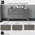 Set One by Musterring Reno 182 x 106 x 42 cm Anthrazit matt lack / Glas anthrazit glanz
