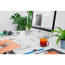 Logitech K380 für Mac DE grauweiß