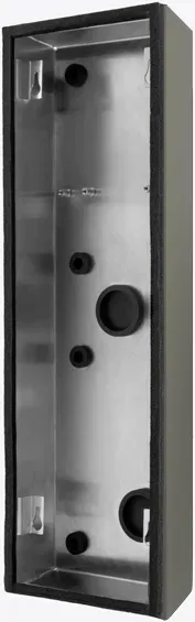 DoorBird D2102KV Aufputz Montagerückgehäuse Betongrau, Edelstahl, pulverbeschichtet, seidenmatt