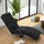 Homcom Massagesessel mit Fernbedienung Polyester 56 x 84 x 168 cm Schwarz