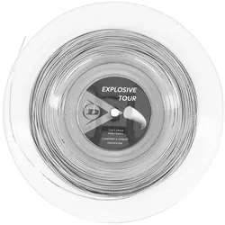 Dunlop Tennissaite Explosive Tour (Haltbarkeit+Kontrolle) silber 200m Rolle