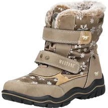 Mustang Stiefelette Stiefelette Kunstleder/Textil - Taupe - 37