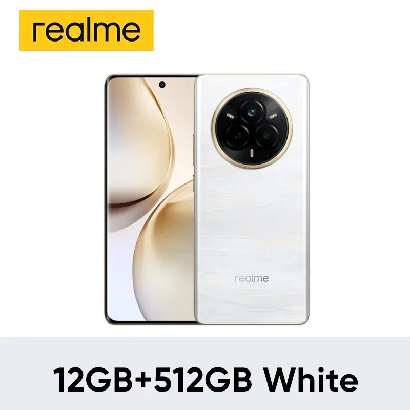 Realme 14 Pro+ 5G Smartphone Globale Version Snapdragon 7s Gen 3 5260 mAh Akku 50 MP Kamera 120 Hz Display NFC