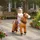 aiyaplay Reitpferd, Spielpferd zum Reiten mit Sattel Rollen, 75 cm Stehpferd Plüschpferd