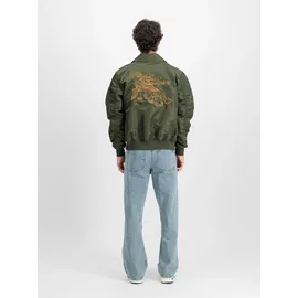 Alpha Industries Flying Tigers Cwu Bomberjacke Dark Olive L