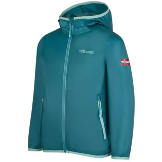 TROLLKIDS Trolltunga Jacke - Teal / Aqua - 92 cm