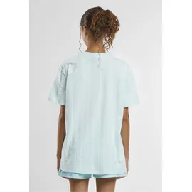 Karl Kani Small Signature Essential Pinstripe OS Tee - blau,