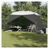 vidaXL Moskitonetz-Zelt mit Dach Grau 380 x 380 x 225 cm
