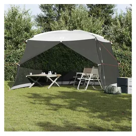vidaXL Moskitonetz-Zelt mit Dach Grau 380 x 380 x 225 cm