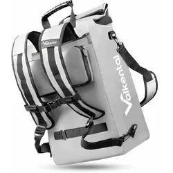 Valkental ValkOne 3in1 Fahrradtasche - Grau/Reflektierend