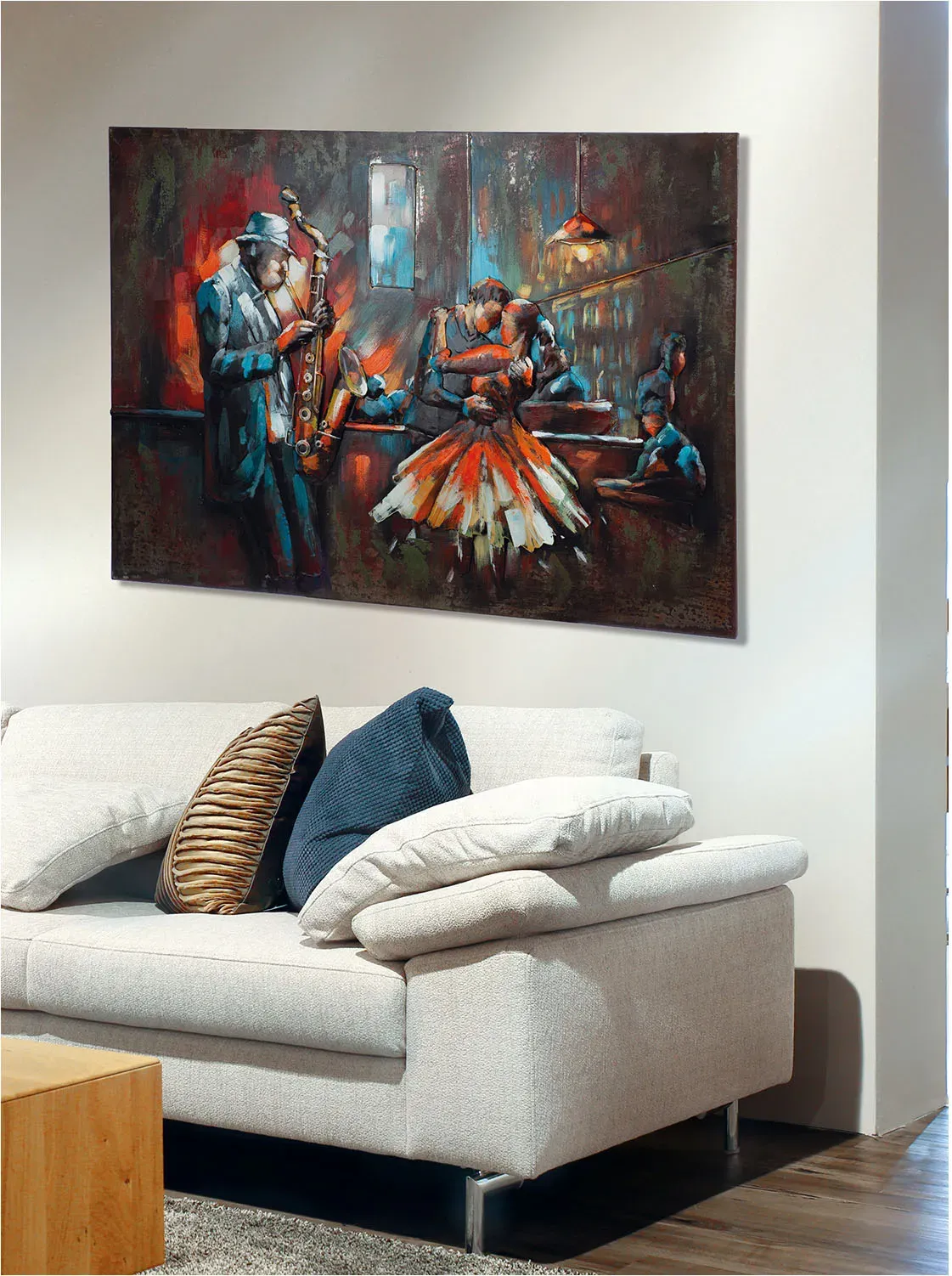 Metallbild GILDE 