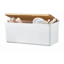 Tesa Aufbewahrungsbox Baboo 24,2 x 10,2 x 11 cm 1-tlg. weiß