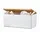 Tesa Aufbewahrungsbox Baboo 24,2 x 10,2 x 11 cm 1-tlg. weiß