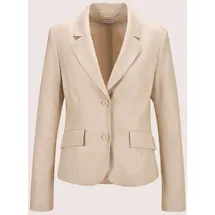 Madeleine Floraler Kurzblazer mit Reverskragen in berber | Gr.: 38