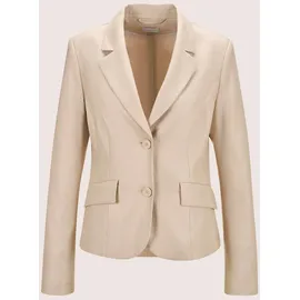 Madeleine Floraler Kurzblazer mit Reverskragen in berber | Gr.: 38