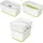Leitz MyBox Aufbewahrungsbox 5,0 l perlweiß/grün 31,8 x 19,1 x 12,8 cm