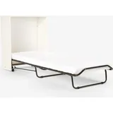 Klappbett mit Matratze und Latten 80x190 Atena