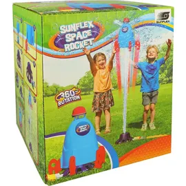 Sunflex Space Rocket - Wassersprenkler (blau, drehend)