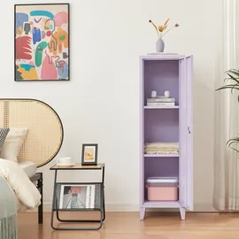 [en.casa] Einzelspind Kurikka 137 x 38 x 38 cm Lila