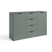 Harper Kommode BxHxT 135x90x40cm«, (1 St.), Breite 135cm,Lip-Griff, Melaminbeschichtung