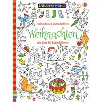 Usborne Verlag Usborne Minis - Malbuch: Weihnachten