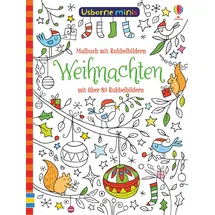 Usborne Verlag Usborne Minis - Malbuch: Weihnachten