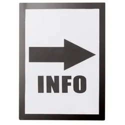 Info-Rahmen »Faisco« DIN A4, schwarz