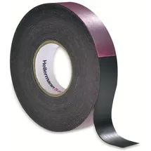HellermannTyton HTAPE-POWER600-19x6.7-NR-BK (6.7) 711-10200 Klebeband (L x B) 6.7 m x 19 mm 1 Stück(e),