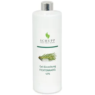 Schupp Gel-Einreibung 45% | Fichtennadel | 500 ml | inkl. 1 Spender