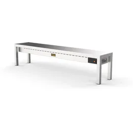 CombiSteel Aufsatzbord keramisch beheizt 1 stufig 1800 5 heaters of 250w