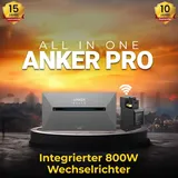 Anker SOLIX Solarbank 2 E1600 PRO 1,6 kWh mit Smart Meter, Erweiterungsbatterien