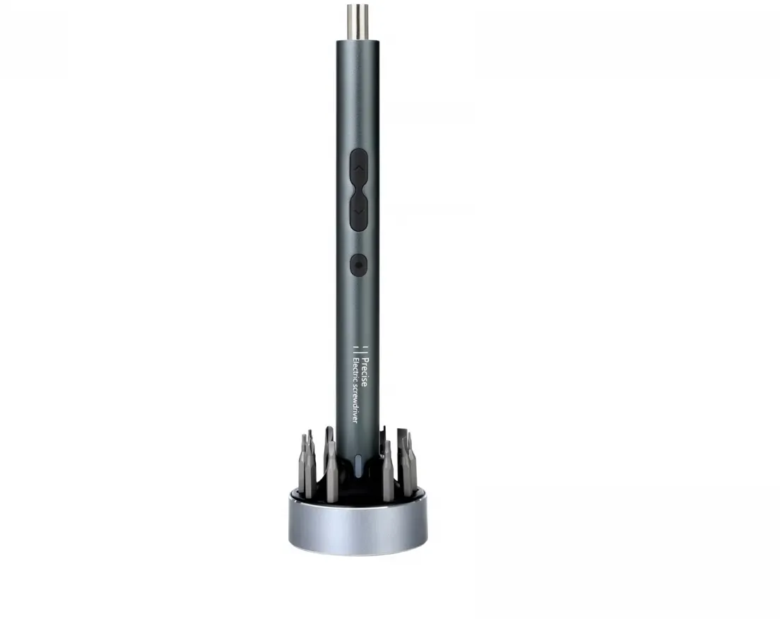 MaxMount Elektrischer Präzisionsschraubendreher – Set mit 24 Bits & Ladesta