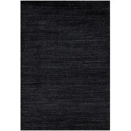 Mozato Novel Webteppich Gabeh, Anthrazit, Textil, Uni, rechteckig, 120x170 cm, Teppiche & Böden, Teppiche, Moderne Teppiche