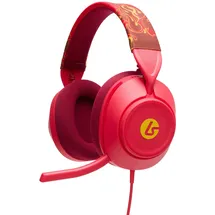 PowerA LucidSound LS10X Gen 2 Wired Gaming Headset for Xbox Series X|S - Rote Glut, offiziell lizenziert, bequemes Design, schnelle Audio-Steuerung, klappbares Stummschaltmikrofon