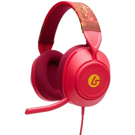 PowerA LucidSound LS10X Gen 2 Wired Gaming Headset for Xbox Series X|S - Rote Glut, offiziell lizenziert, bequemes Design, schnelle Audio-Steuerung, klappbares Stummschaltmikrofon