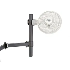 Adler AD 7317 Tischventilator mit Clip + Sockel