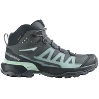 Salomon X Ultra 360 Mid GTX Damen Turbulence/Carbon/Tourmaline 36 2/3