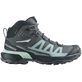 Salomon X Ultra 360 Mid GTX Damen Turbulence/Carbon/Tourmaline 36 2/3