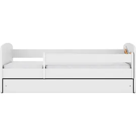 raumhirsch furniture Kinderbett 80 x 180 cm Holzwerkstoff weiß
