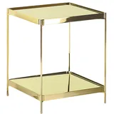 Beliani Beistelltisch Gold 41 x 41 cm