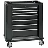 Wisent Werkstattwagen  (L x B x H: 52 x 90 x 103 cm, Schwarz, Stahl, Ohne Werkzeug)