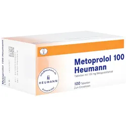 Metoprolol 100 Heumann Tabletten 100 St