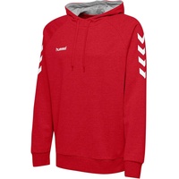 hummel GO Baumwoll Hoodie Kinder True red 128