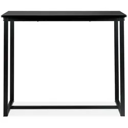 Kadima Design Stehtisch 120x60x100 cm, hpl-Platte, Metallgestell, Schwarz, Zeitlos, Modern