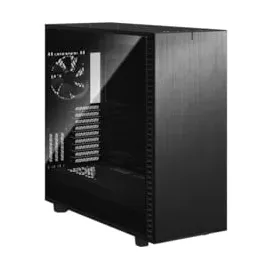Fractal Design Define 7 XL Gaming Gehäuse Schwarz mit Dämmung/Seitenfenster
