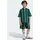 adidas MINECRAFT OVERSIZE-SET SHORTS UND T-SHIRT - Collegiate Green / Tech Emerald - 110