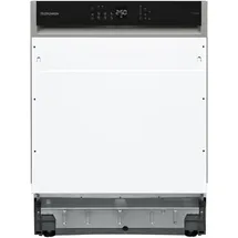 Telefunken GET6012DI Einbau-Geschirrspüler (teilintegrierbar, 598 mm breit, Edelstahl)