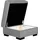 Home Affaire Stauraumhocker Tulio Polyester 80 x 45 x 80 cm Silber